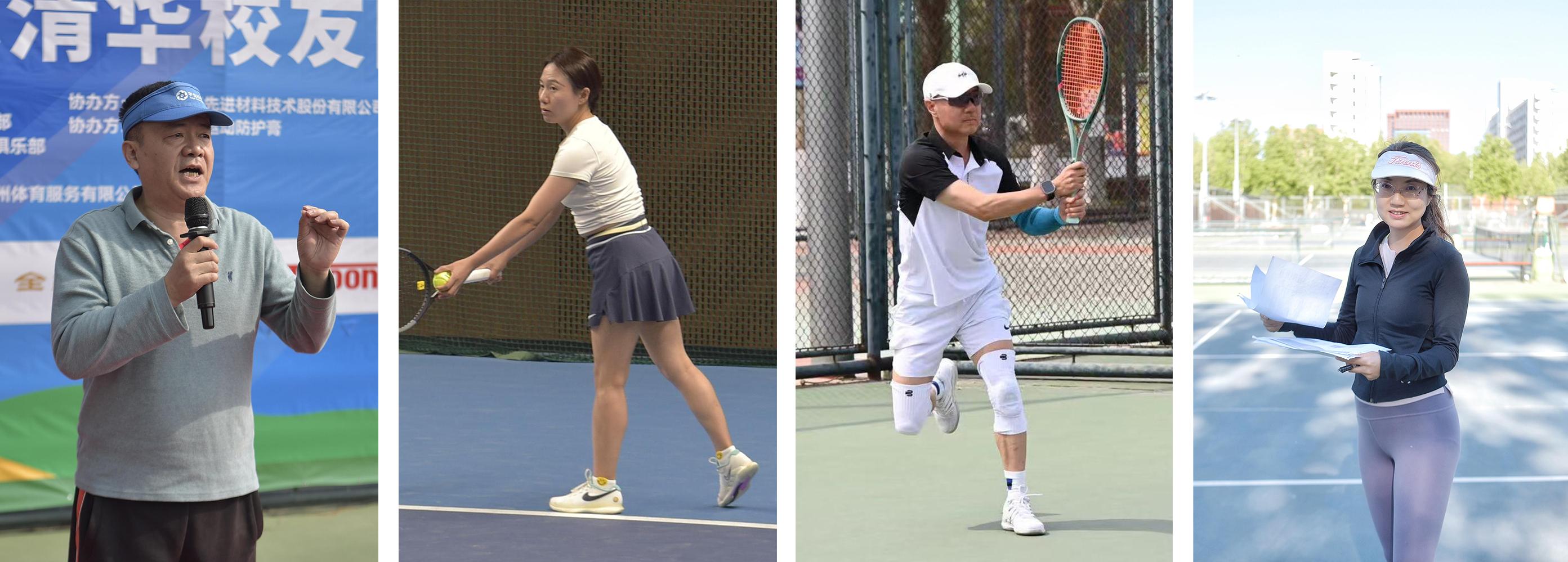 20250427-校友网球赛-叶晴等-赛事执行组:李治平,杜敏,梅晨,易淑娴(从左至右).jpg