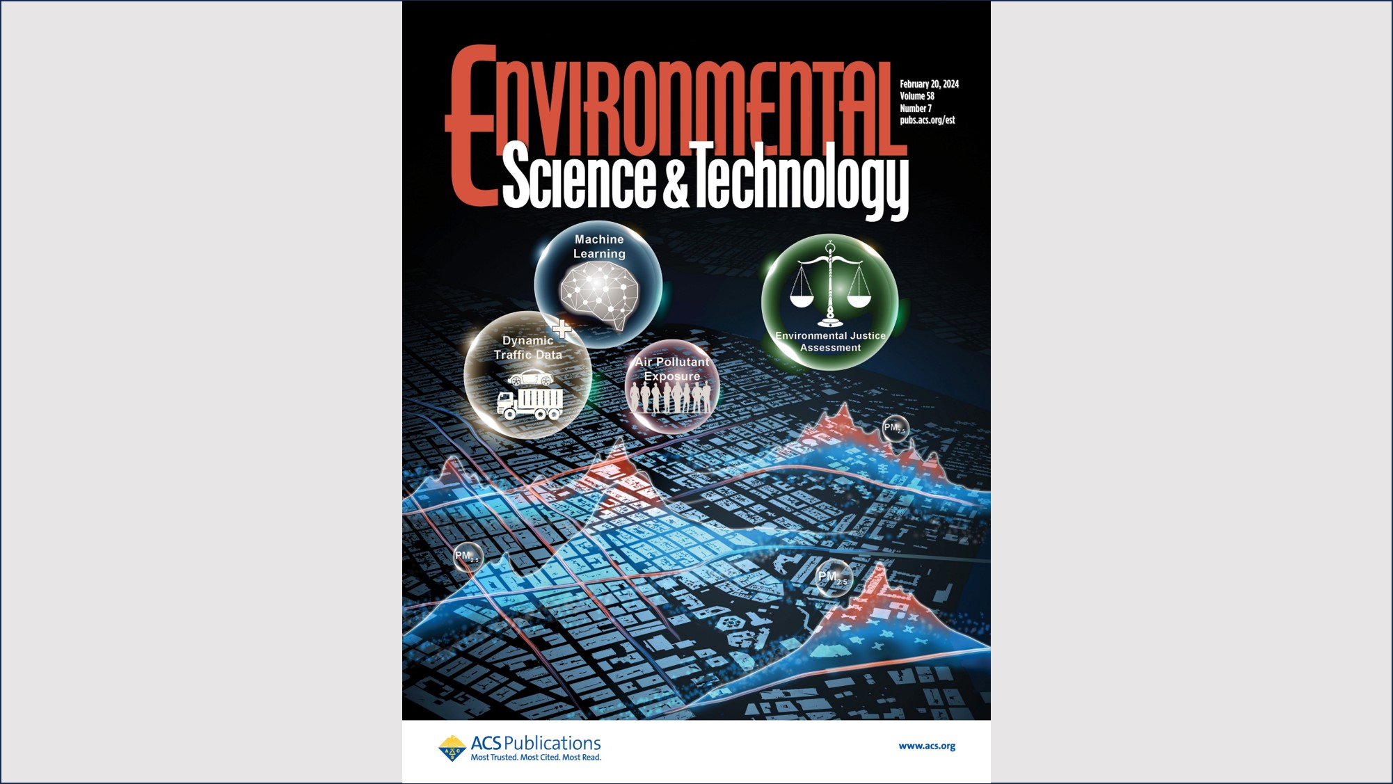 20240222-环境学院张少君课题组在城市空气污染的环境公平性研究方面取得新进展-温轶凡-图1 研究成果入选《环境科学与技术》（Environmental Science