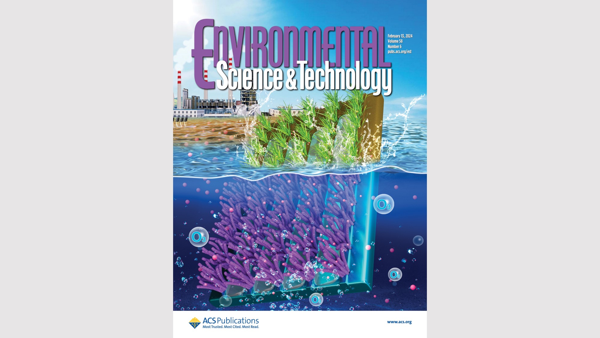 20240220-beat365英国官方网站环境学院张潇源课题组在非均相臭氧催化材料制备与应用领域取得新进展-魏卡佳-研究成果被选为《环境科学与技术》（Environmental Science